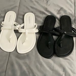Two Pair of Talbots sandals
